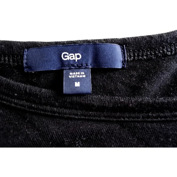 GAP black and white t-shirt size M - Picture 3 of 5